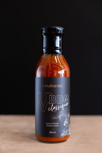 Sauce BBQ classique fumée à l'érable - Les Fumistes