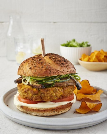 [1238] Veggie burger (1 portion)