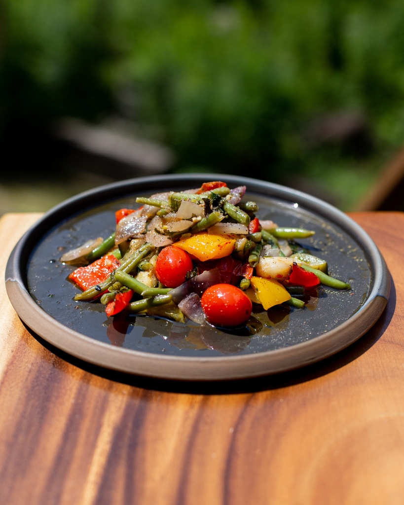 Papillote de légumes grillés