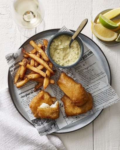  English-style fried cod