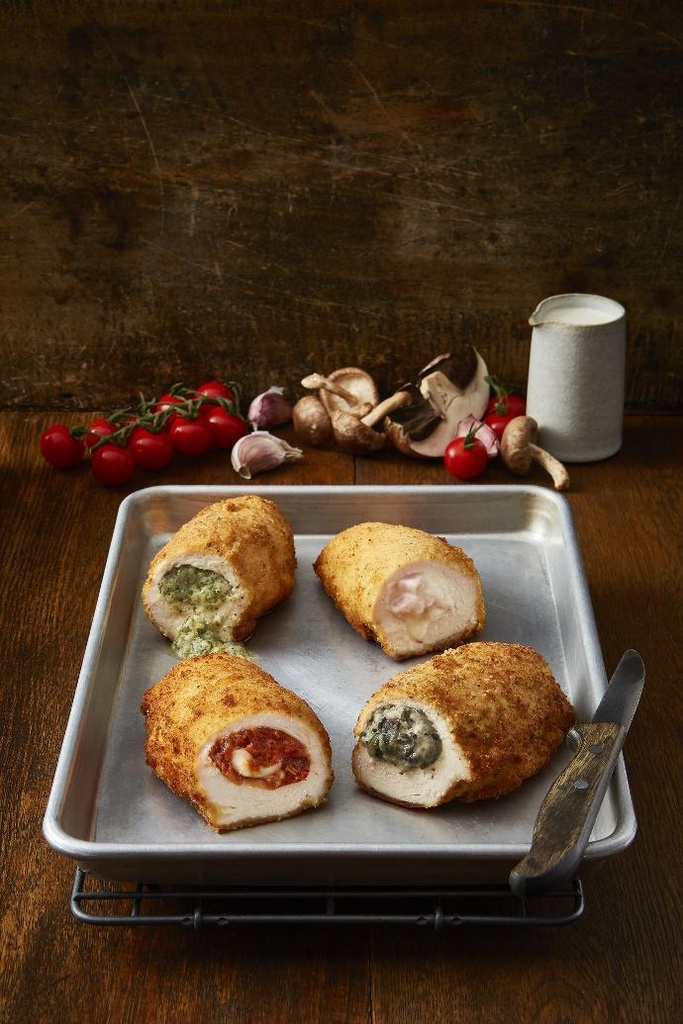 Stuffed chicken assortment