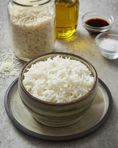 Plain basmati rice