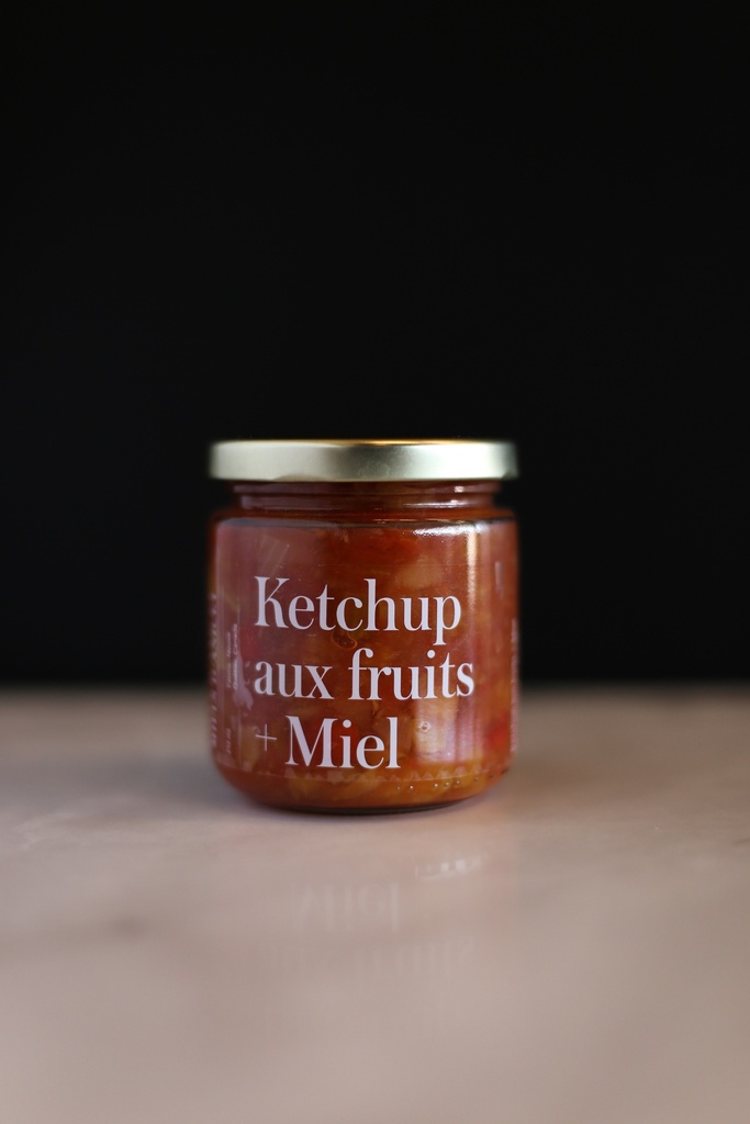 Ketchup aux fruits et miel - Miels d'Anicet