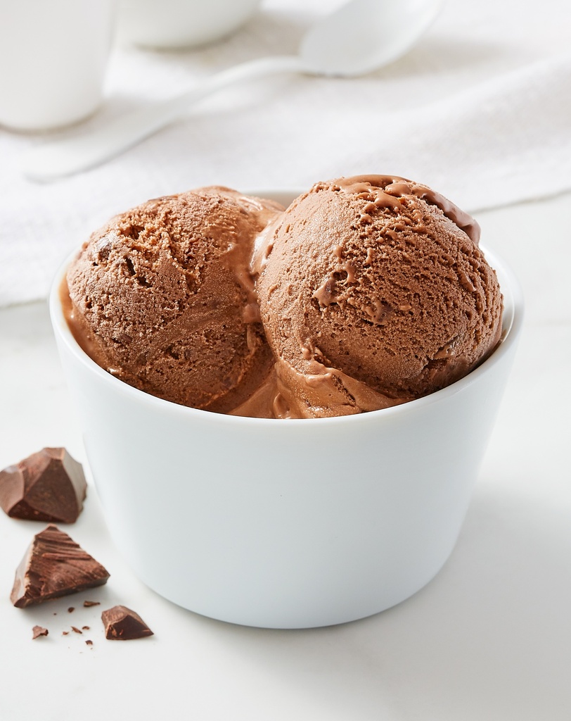 Double chocolate gelato