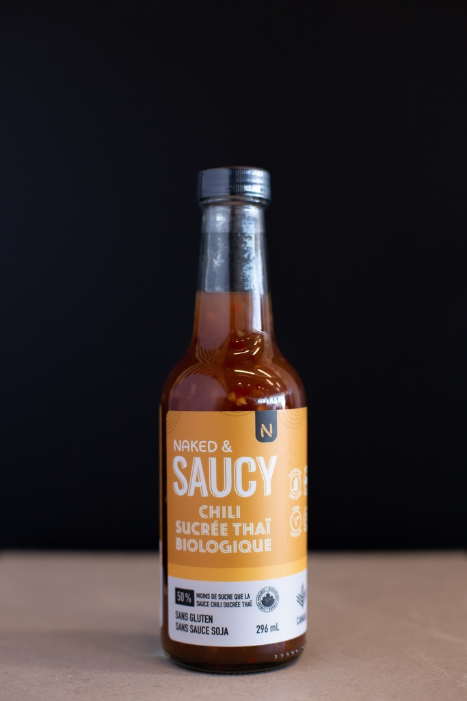 Sauce chili sucrée thaï biologique - Naked &amp; saucy