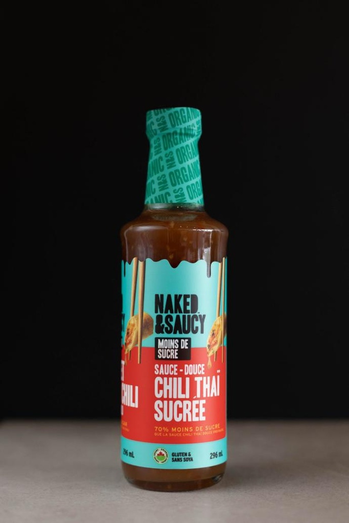 Sauce chili sucrée thaï biologique - Naked &amp; saucy