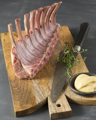 Plain rack of lamb (from a Quebec farm)