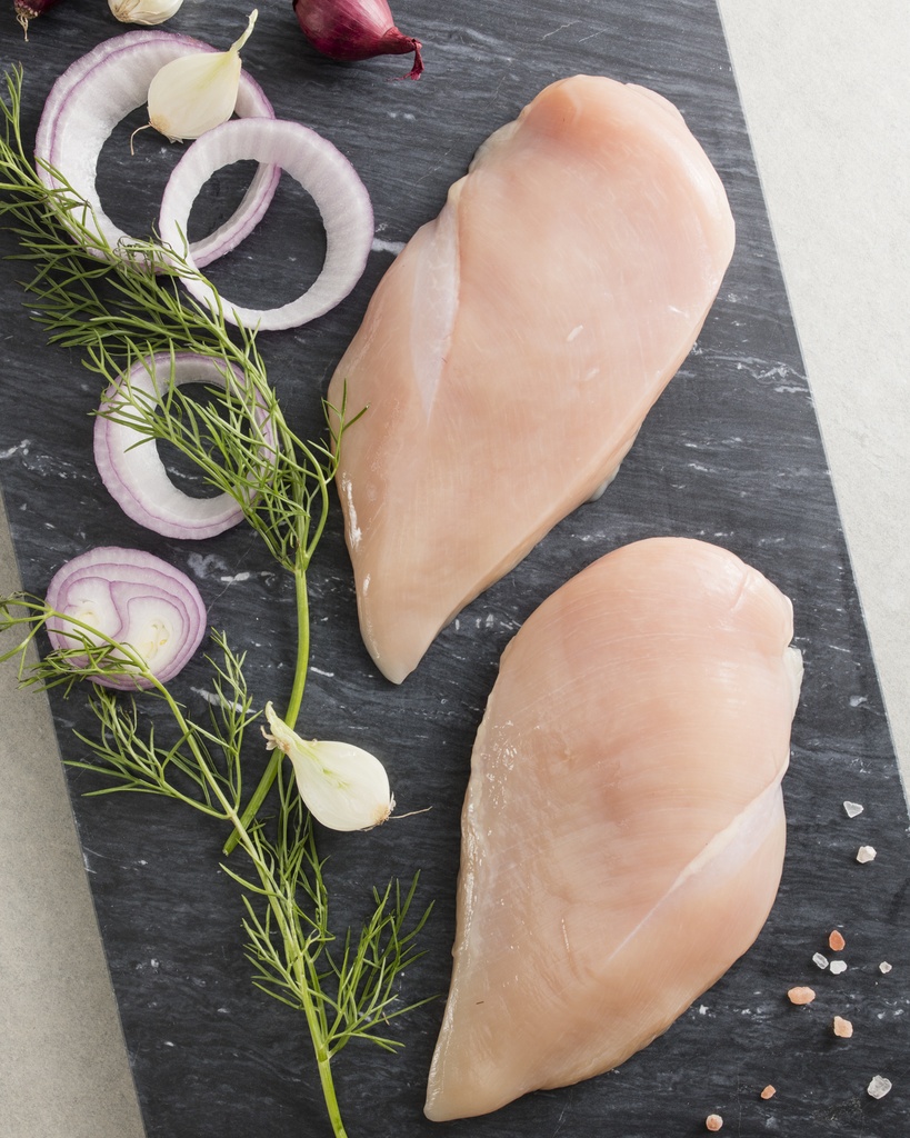 Poitrine de poulet de grain du Québec désossée