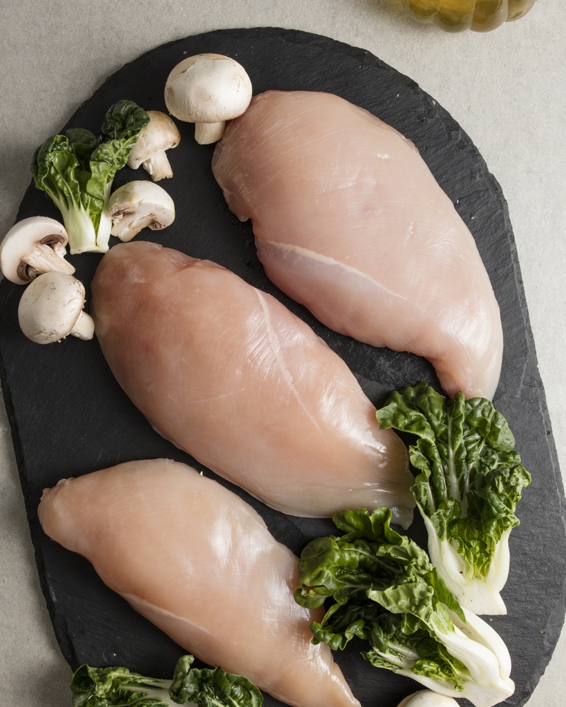 Poitrine de poulet biologique désossée