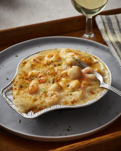 Coquille de fruits de mer (coquille aluminium)